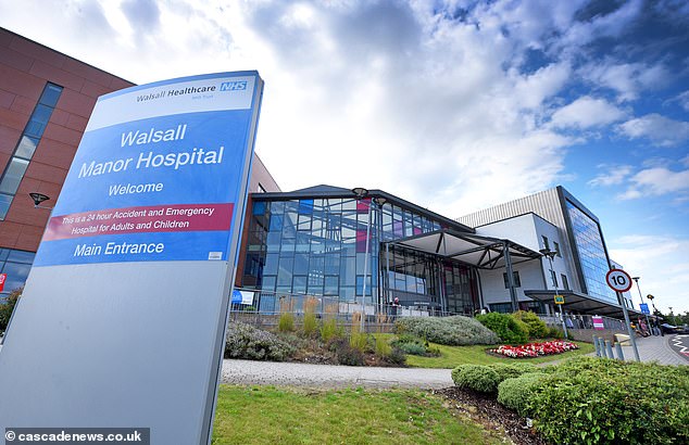 His mother Jane had rushed her son to Walsall Manor Hospital amid concerns over his rapidly declining breathing