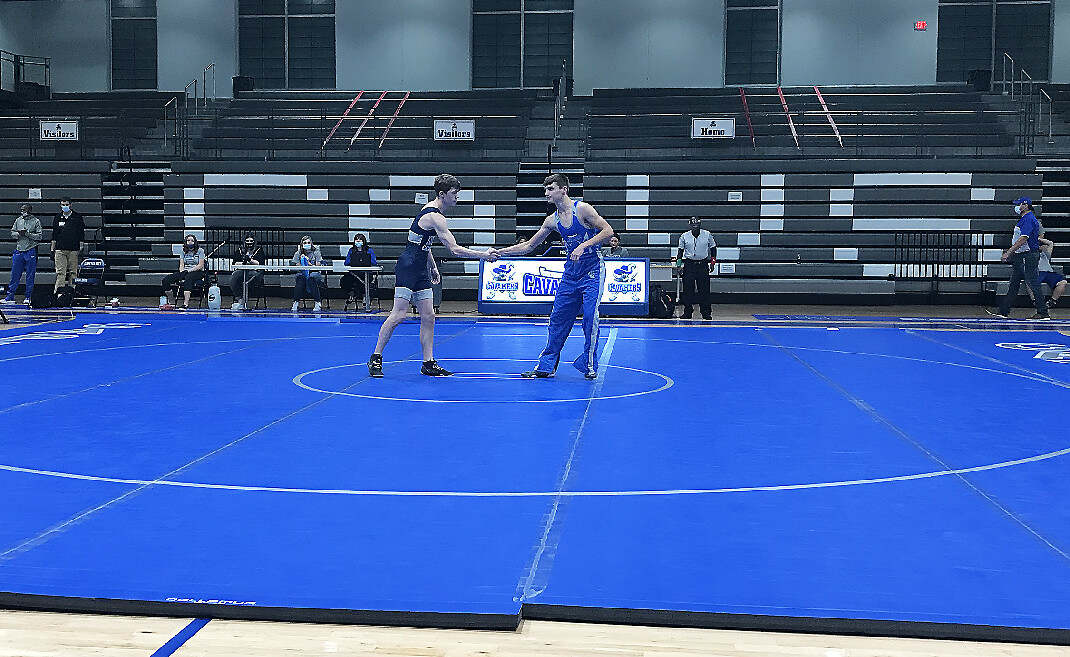 Capital City wrestling opens season with win against Father Tolton