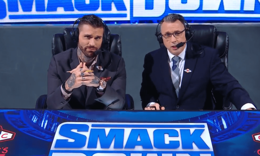 Michael Cole on what it's like to have Vince McMahon in his ear during WWE shows, praise for The Undertaker and Corey Graves