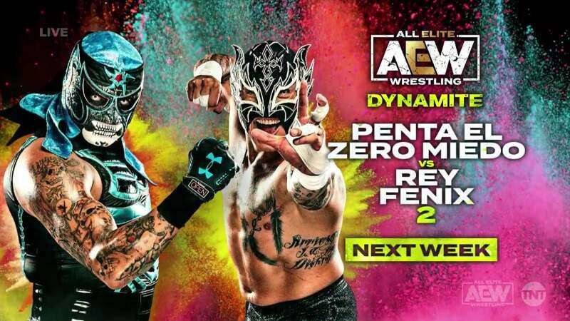 Penta El Zero M vs. Rey Fenix Announced For Next Weeks Dynamite