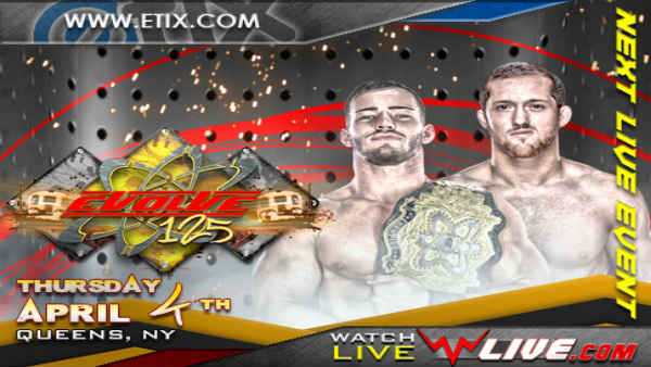 Watch Evolve Wrestling 125 iPPV 4/4/2019 Full Show Online Free