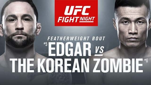 Watch UFC Fight Night 165: Edgar vs. The Korean Zombie