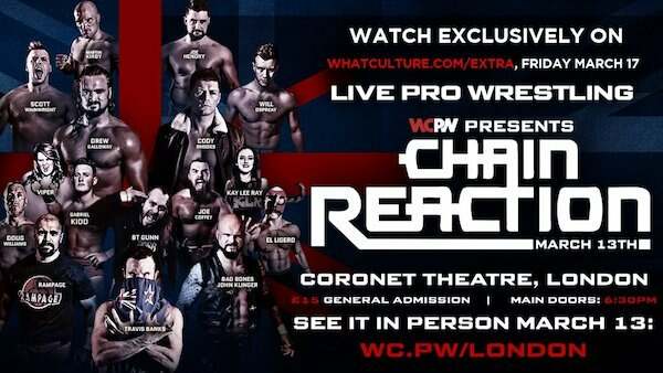 Watch WCPW Chain Reaction 2017 3/18/2017 Full Show Online Free
