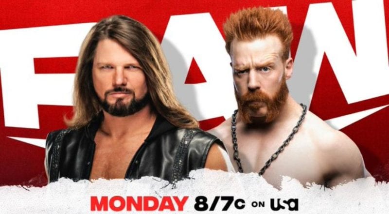 AJ Styles trolls Sheamus ahead of tonight’s WWE Raw match