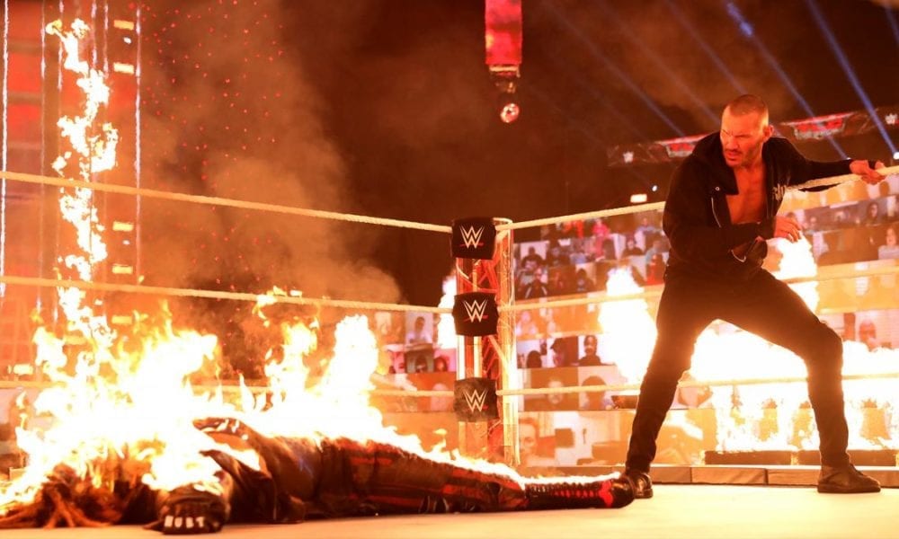 Bray Wyatt comments after being set on fire by Randy Orton at WWE TLC