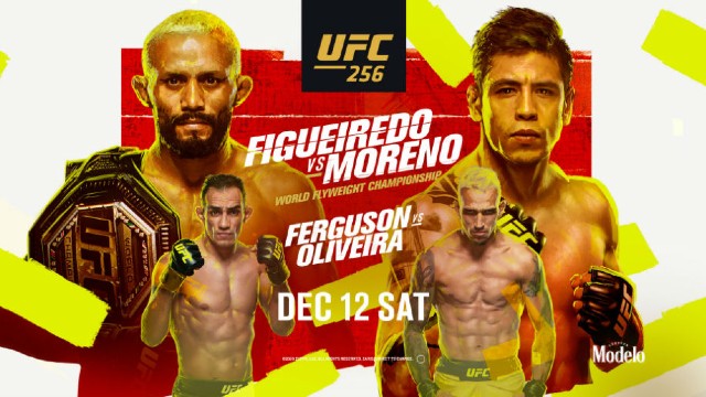 Watch UFC 256: Figueiredo vs. Moreno 12/12/2020 PPV Full Show Online Free