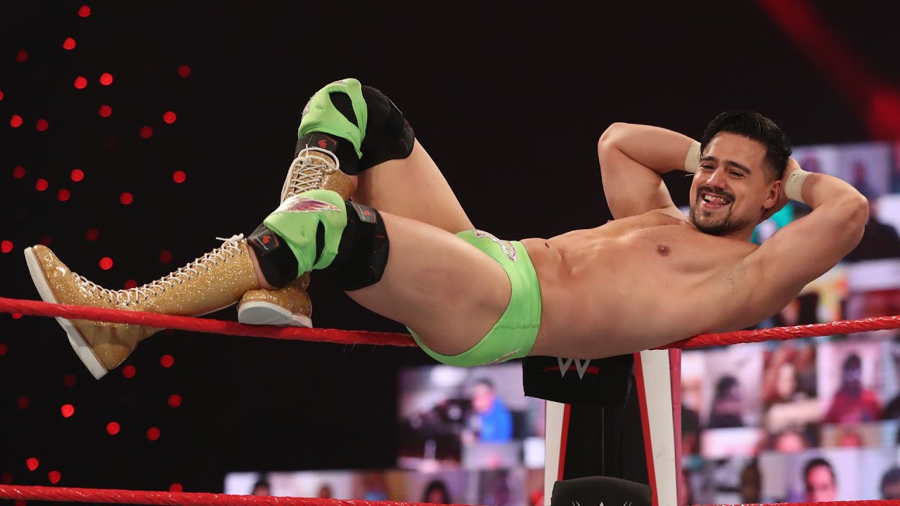 Video: Angel Garza wins the WWE 24/7 Title at TikTok New Year's Eve Party
