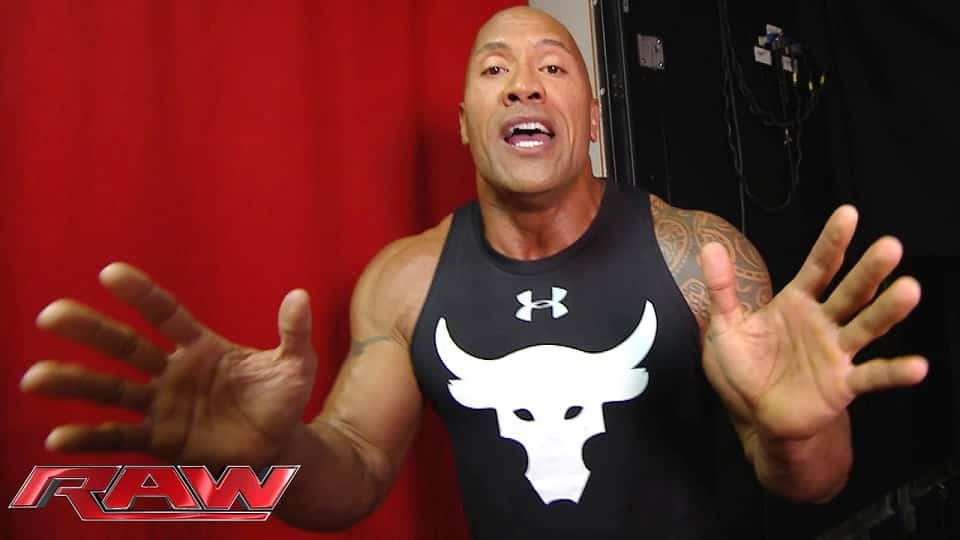 The Rock Returns to Monday Night Raw 1/25/16 – January 25, 2016