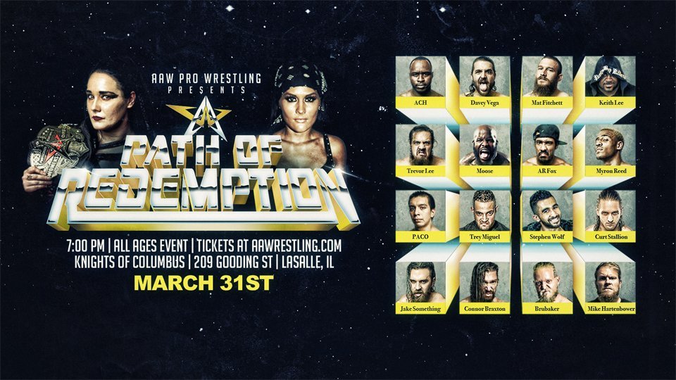 Watch AAW Path Of Redemption 2018 3/31/2018 Full Show Online Free