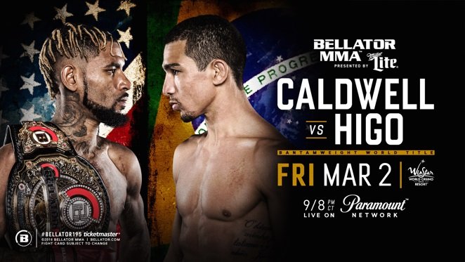 Watch Bellator 195: Caldwell vs. Higo 3/2/2018 Full Show Online Free