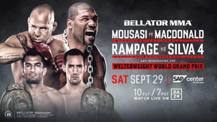 Watch Bellator 206: Mousasi vs. MacDonald 9/29/2018 Full Show Online Free
