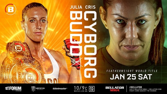 Watch Bellator 238: Budd vs. Cyborg 1/25/2020 Full Show Online Free