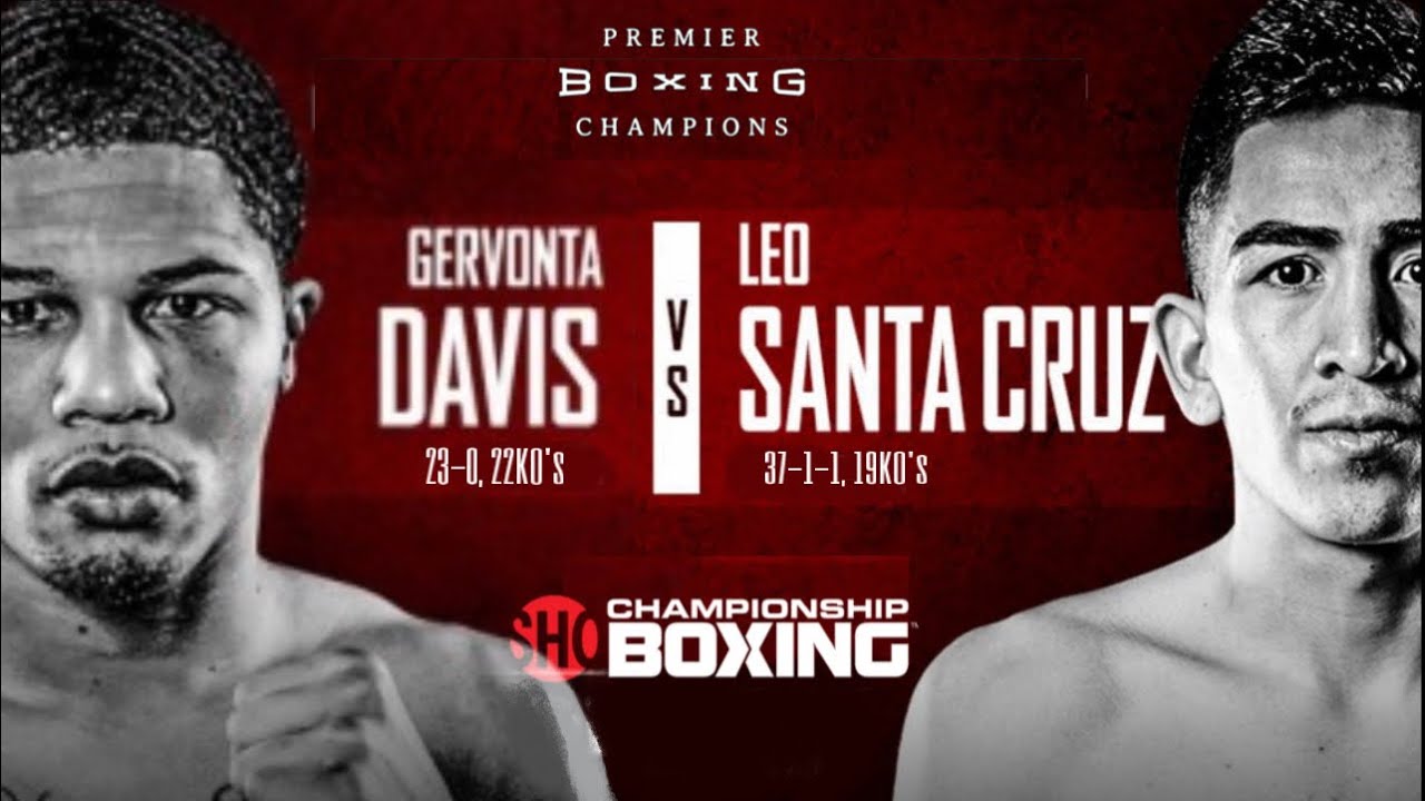 Watch Boxing: Davis vs. Santa Cruz 10/31/2020 PPV Full Show Online Free