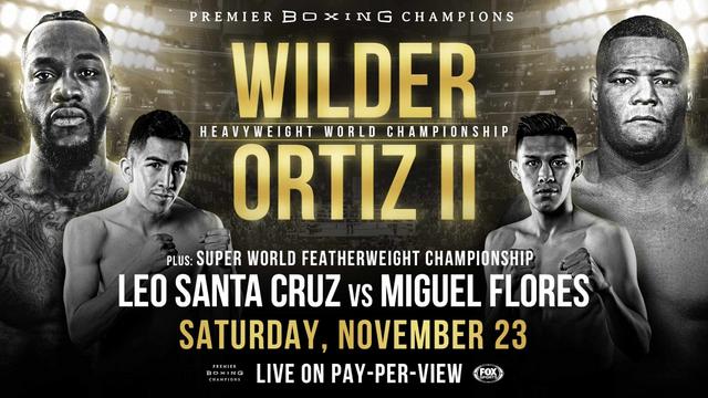 Watch Boxing: Deontay Wilder vs. Luis Ortiz 2 Full PPV 11/23/2019 Full Show Online Free