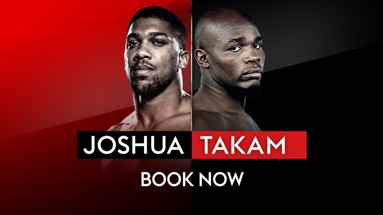 Watch Boxing: Joshua vs Takam 10/28/2017 PPV Full Show Online Free