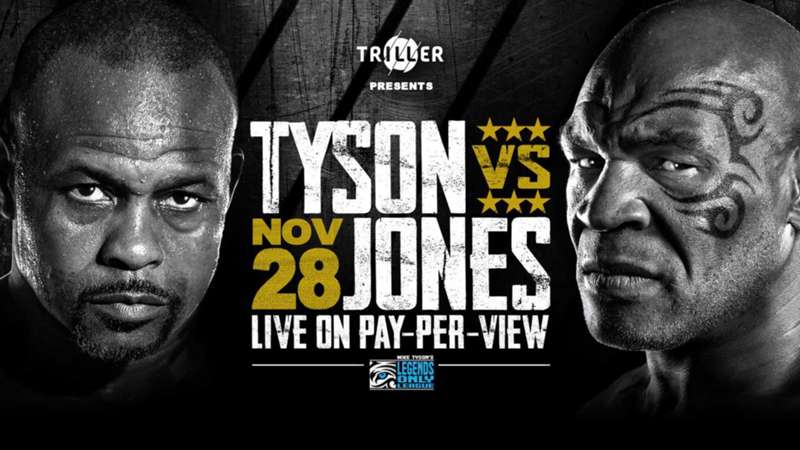 Watch Boxing: Mike Tyson vs. Roy Jones Jr. 11/28/2020 PPV Full Show Online Free