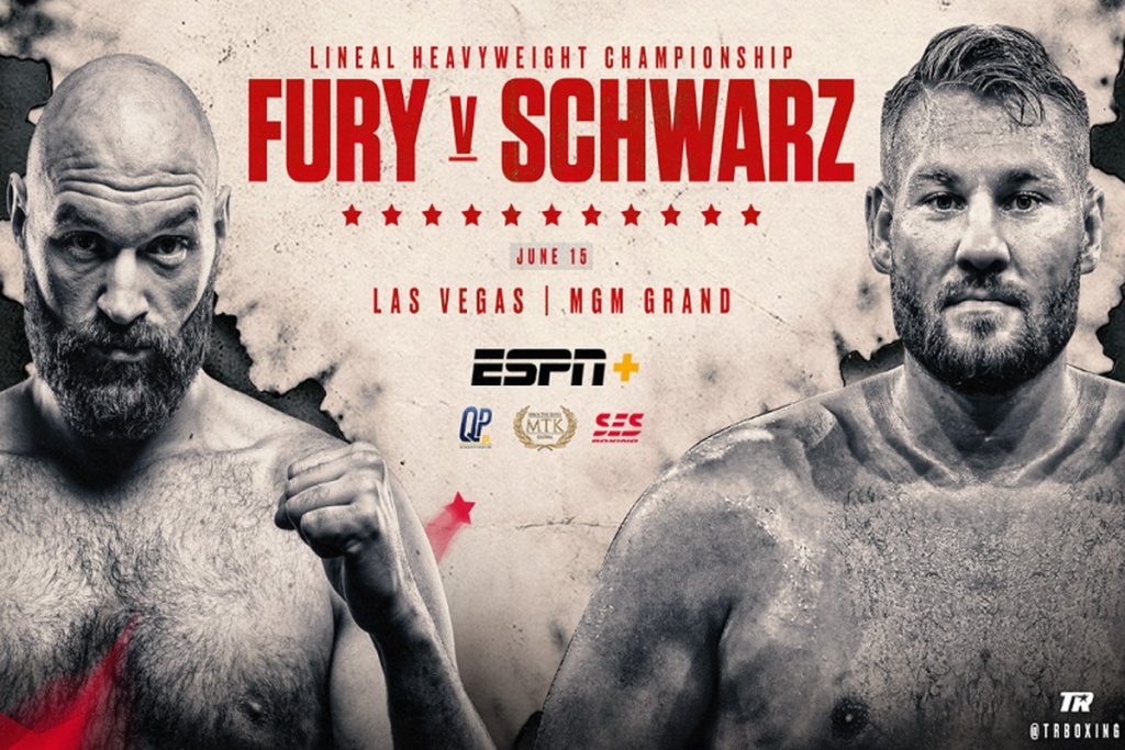 Watch Boxing: Tyson Fury vs. Tom Schwarz 6/15/2019 Full Fight Online Free