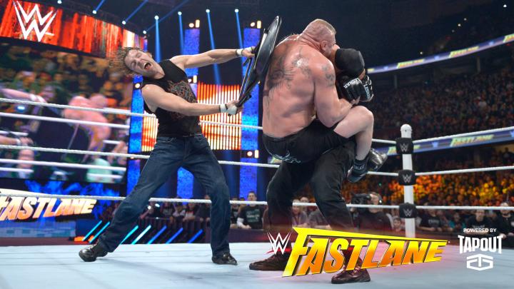 Watch Brock Lesnar vs Dean Ambrose vs Roman Reigns Fastlane 2016 Full Match