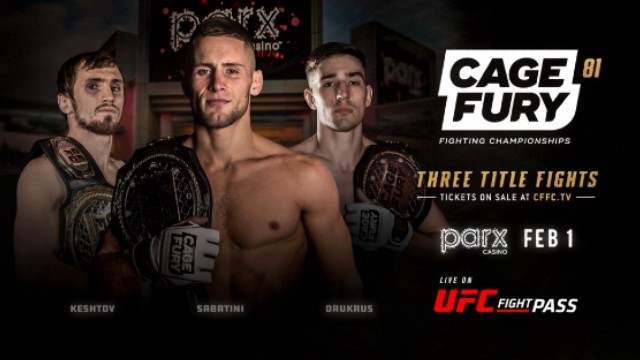 Watch CFFC 81: Sabatini vs. Gonzalez 2/1/2020 Full Show Online Free