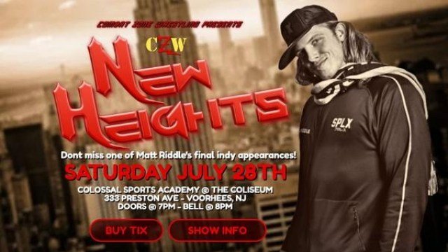 Watch CZW New Heights 7/28/2018 Full Show Online Free