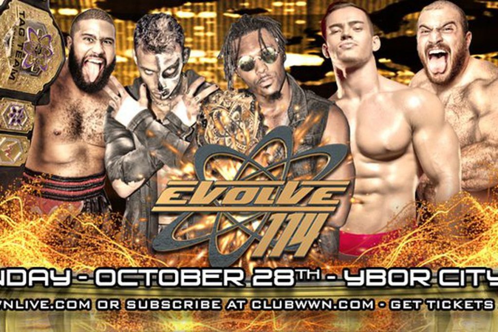 Watch Evolve Wrestling 114 10/28/2018 Full Show Online Free