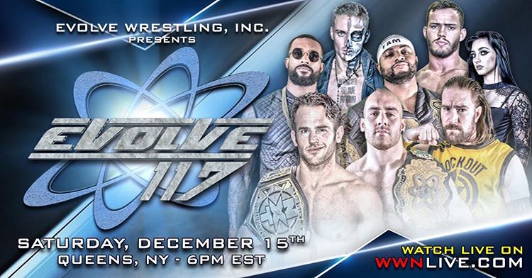 Watch Evolve Wrestling 117 iPPV 12/15/2018 Full Show Online Free
