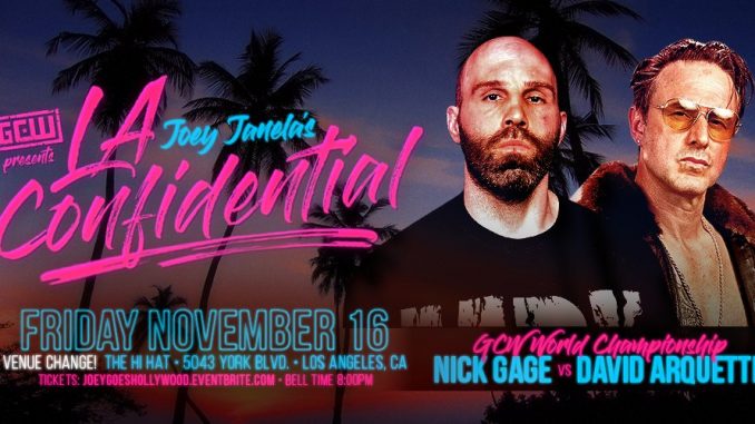 Watch GCW Joey Janela’s L.A. Confidential 11/16/2018 Full Show Online Free