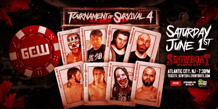 Watch GCW Tournament of Death Survival 4 6/1/2019 Full Show Online Free