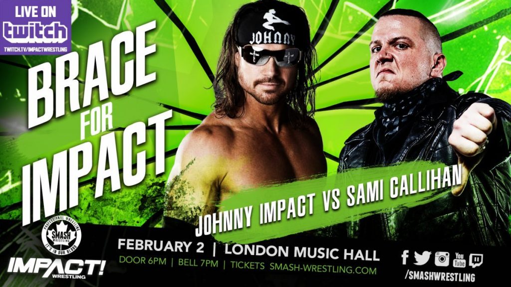 Watch iMPACT/Smash Wrestling: Brace For Impact 2/2/2019 Full Show Online Free