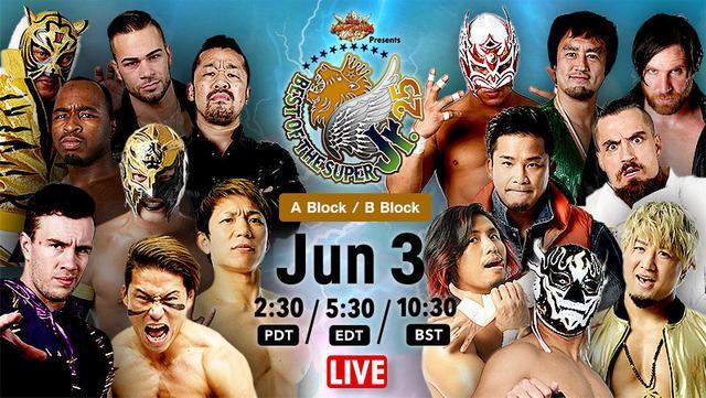 Watch NJPW Best of Super Jr. 25 Semi Final 6/3/2018 Full Show Online Free
