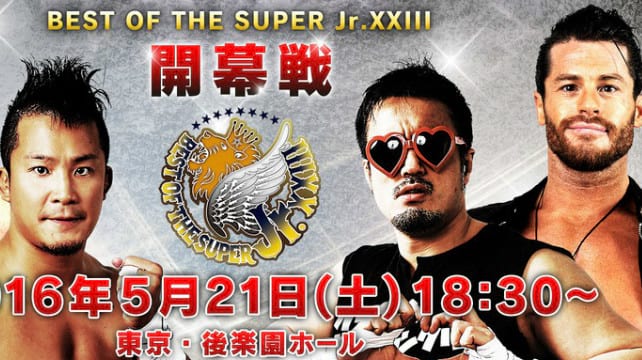 Watch NJPW Best of the Super Juniors XXIII 5/19/2016 Full Show Online Free
