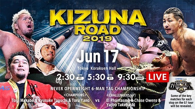 Watch NJPW Kizuna Road 6/17/2019 Full Show Online Free