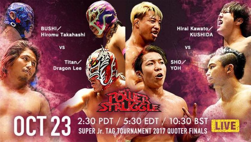 Watch NJPW Road to Power Struggle 10/23/2017 Full Show Online Free