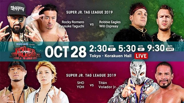Watch NJPW Road to Power Struggle: Super Jr. Tag League 10/28/2019 Full Show Online Free