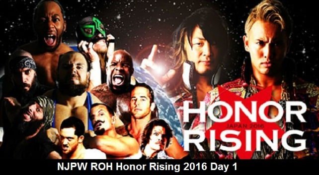 Watch NJPW ROH Honor Rising 2/19/2016 Day 1 Full Show Online Free