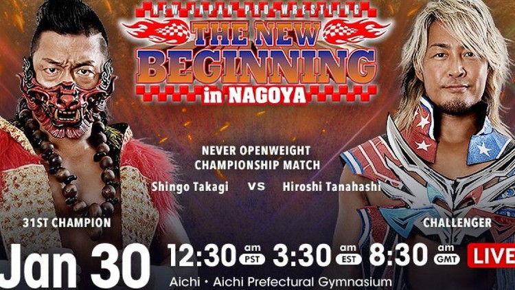 Watch NJPW The New Beginning in Nagoya 2021 Full Show Online Free