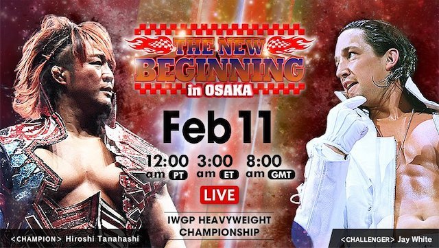 Watch NJPW The New Beginning in Osaka 2/11/2019 Full Show Online Free