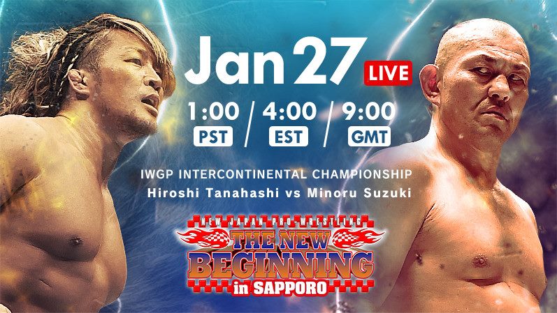 Watch NJPW The New Beginning In Sapporo 2018 Day 1 Full Show Online Free