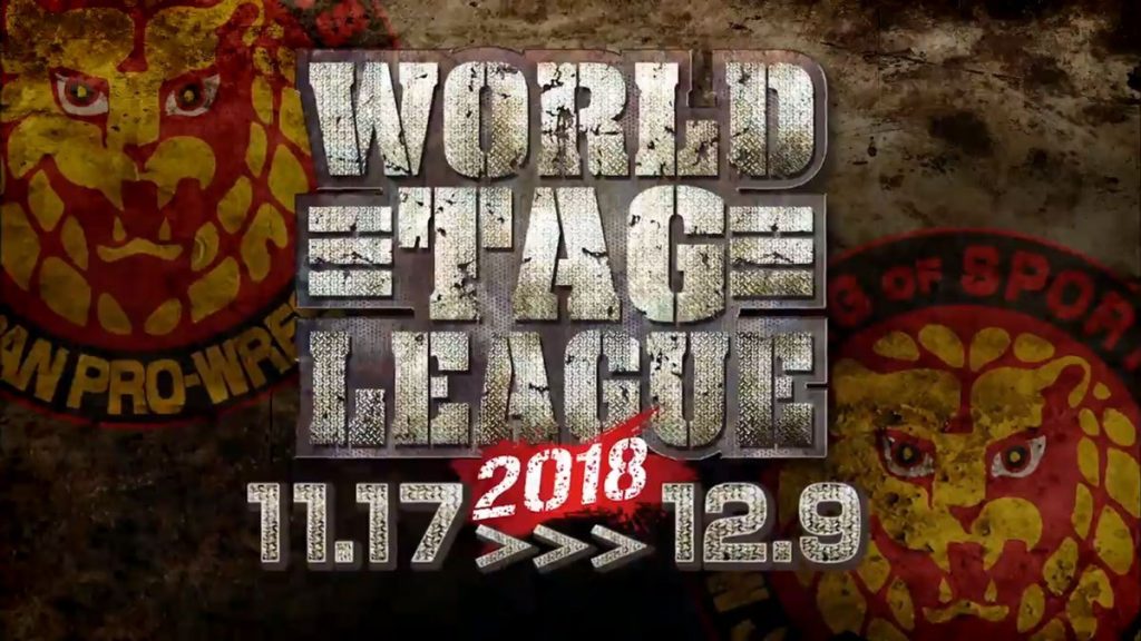 Watch NJPW World Tag League 2018 Day 9 Full Show Online Free