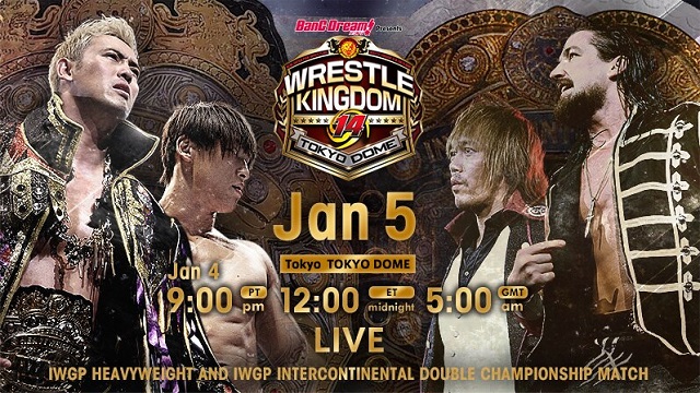 Watch NJPW Wrestle Kingdom 14 Day 2 Full Show Online Free