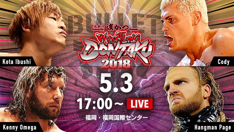 Watch NJPW Wrestling Dontaku 2018 5/3/2018 Full Show Online Free