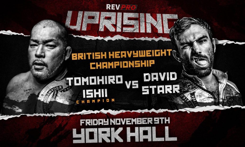 Watch Revolution Pro Wrestling Uprising 11/9/2018 Full Show Online Free