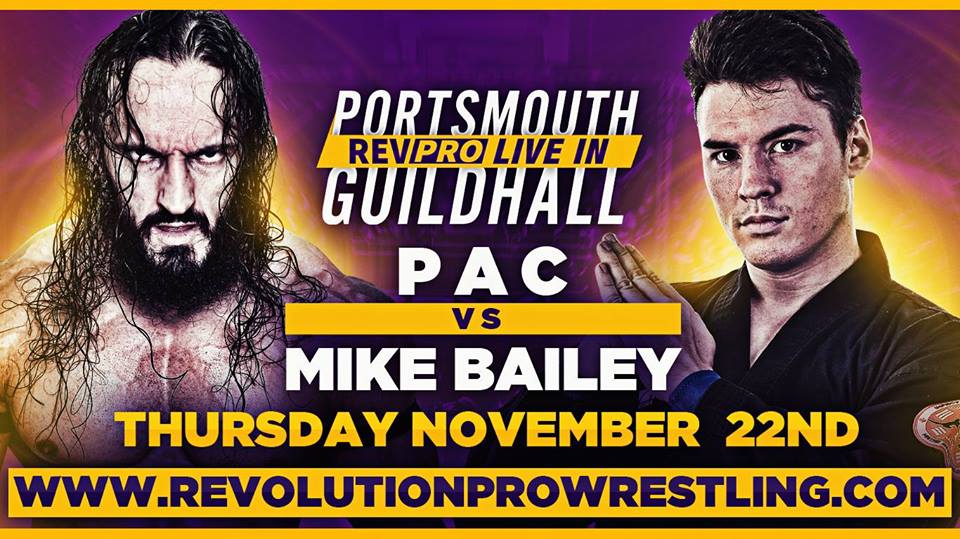Watch RPW Live at Guildhall: Return of the Pac 11/22/2018 Full Show Online Free
