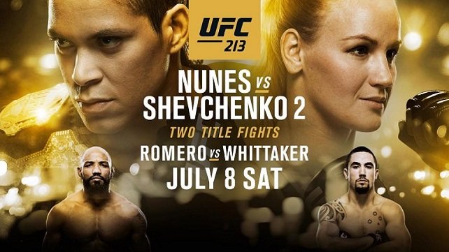 Watch UFC 213: Nunes vs. Shevchenko 2 7/8/2017 PPV Full Show Online Free