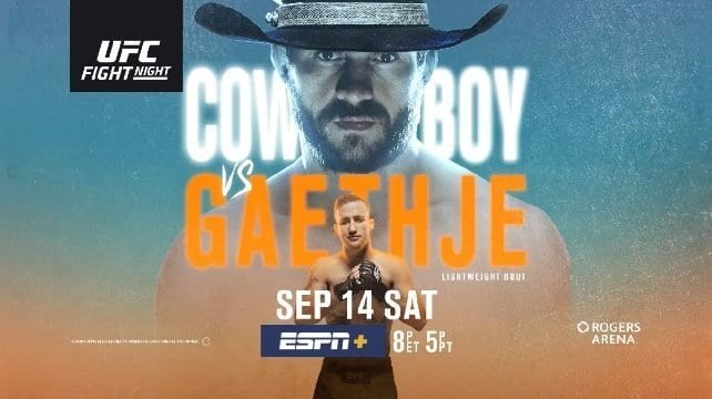 Watch UFC Fight Night 158: Cerrone vs. Gaethje 9/14/2019 Full Show Online Free