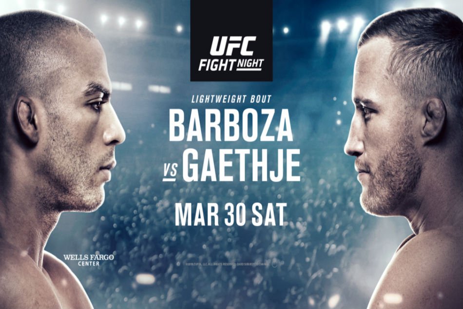 Watch UFC Fight Night: Barboza vs. Gaethje 3/30/2019 Full Show Online Free