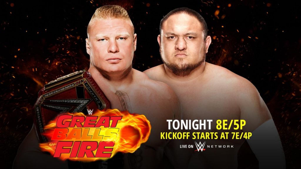 Watch WWE Great Balls of Fire 2017 Full Show Online Free