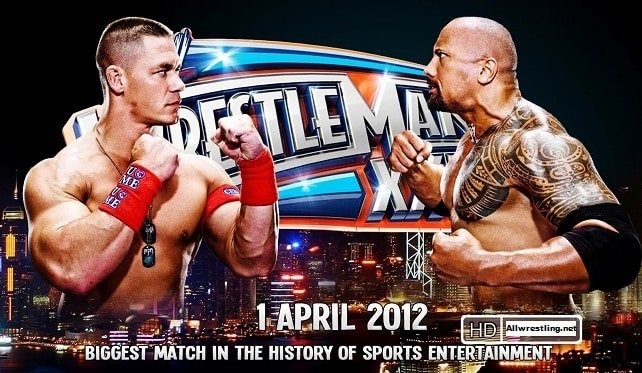 Watch WWE Wrestlemania 28 XXVIII Full Show online Free