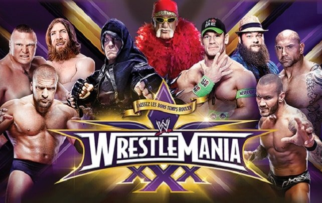 Watch WWE Wrestlemania 30 (XXX) Full Show Online Free