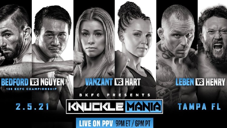 Watch Bare Knuckle: KnuckleMania 2/5/2021 Full Show Online Free